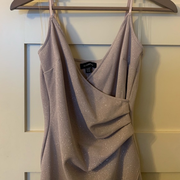 Lilac Purple Sparkly Size: XS Dress - Picture 2 of 4